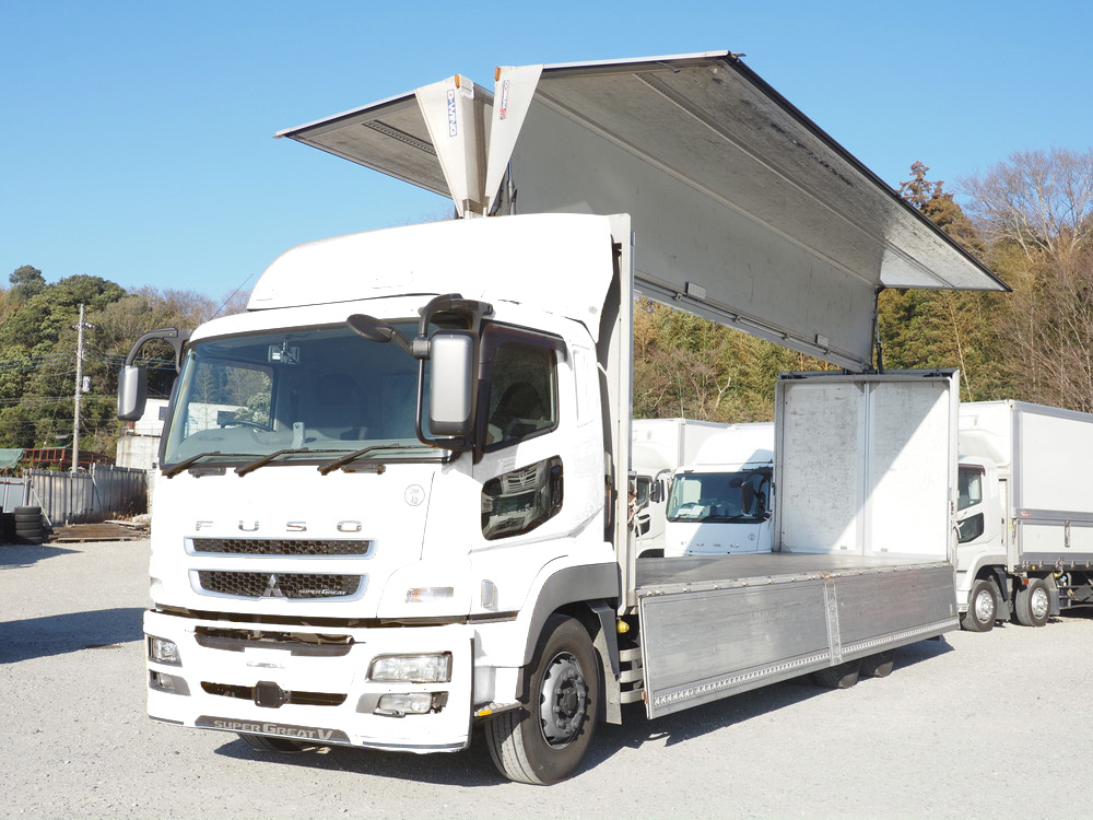 三菱ふそう スーパーグレート ウイング車 大型 QPG-FU64VZ 年式 H27[写真02]