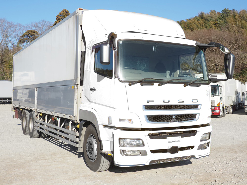 三菱ふそう スーパーグレート ウイング車 大型 QPG-FU64VZ 年式 H27[写真04]