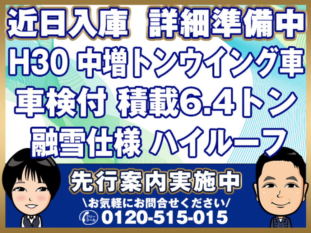 日野 レンジャー ウイング車 中増t 2PG-FE2ABG 年式 H30[写真01]