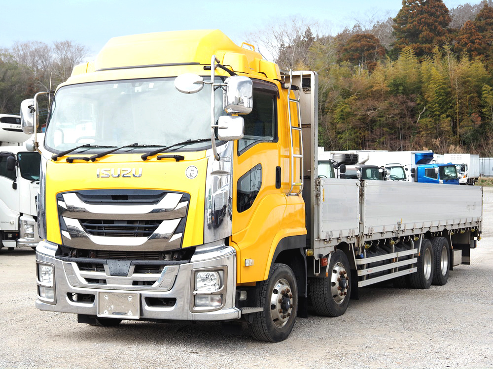 いすゞ ギガ 平ボディ 大型 QKG-CYJ77B 年式 H28[写真01]