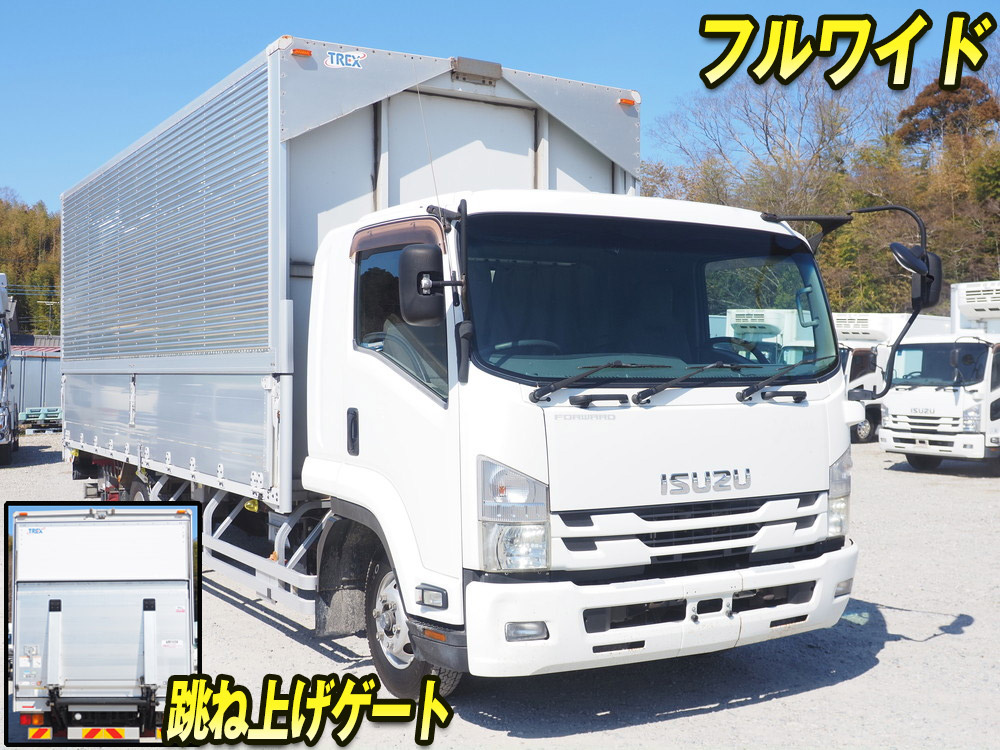 いすゞ フォワード ウイング車 中型 TKG-FRR90S2 年式 H27[写真01]