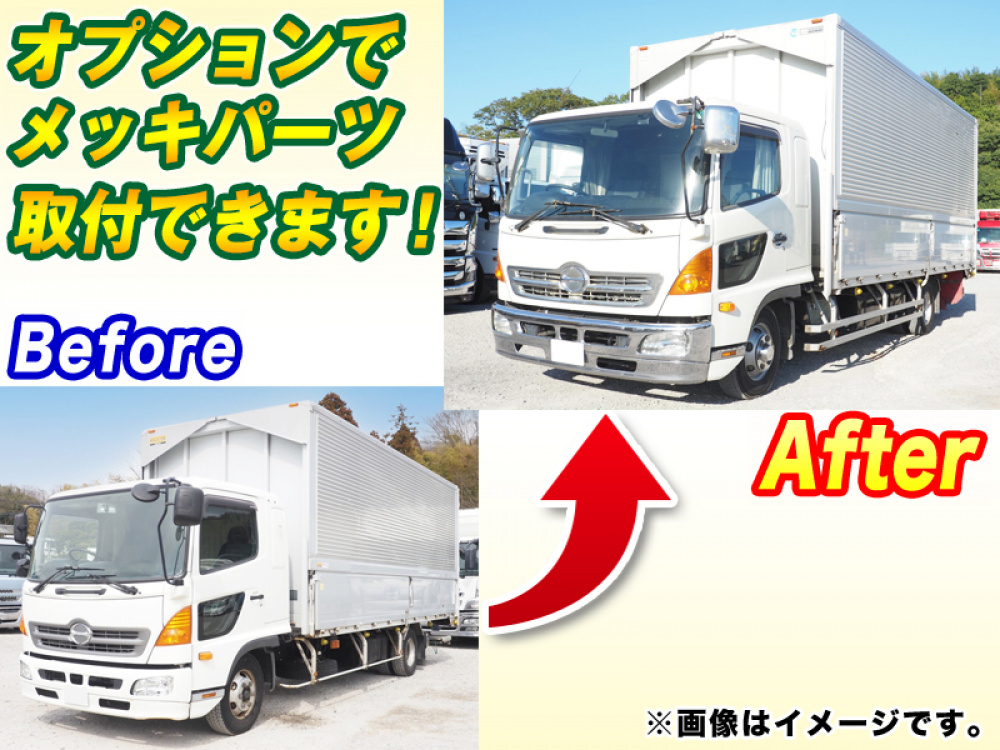 日野 レンジャープロ ウイング車 中型 TKG-FD7JLAA 年式 H30[写真02]