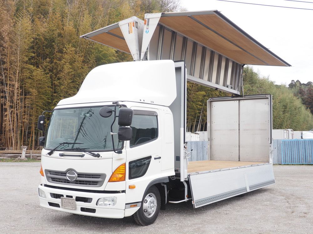 日野 レンジャープロ ウイング車 中型 TKG-FD7JLAG 年式 H27[写真02]