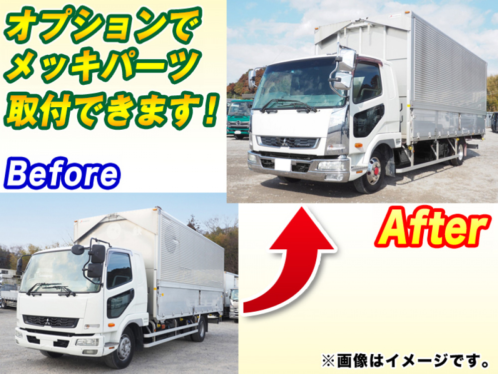 三菱ふそう ファイター ウイング車 中増t LKG-FK65FZ 年式 H23[写真03]