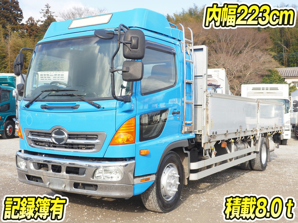 日野 レンジャープロ 平ボディ 中増t QKG-FE7JLAA 年式 H27[写真01]