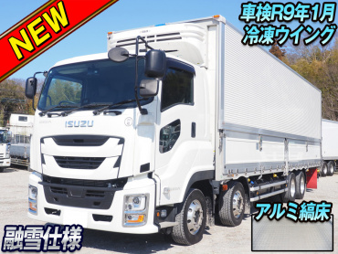 いすゞギガ冷凍ウイング大型2PG-CYJ77D年式R7