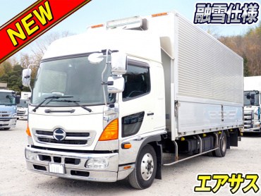 日野レンジャープロウイング中型TKG-FD7JLAG年式H25