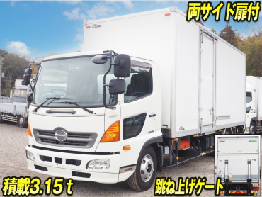 日野レンジャープロバン中型TKG-FC9JLAA年式H28