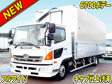 日野レンジャープロウイング中型TKG-FD7JMAA年式H27