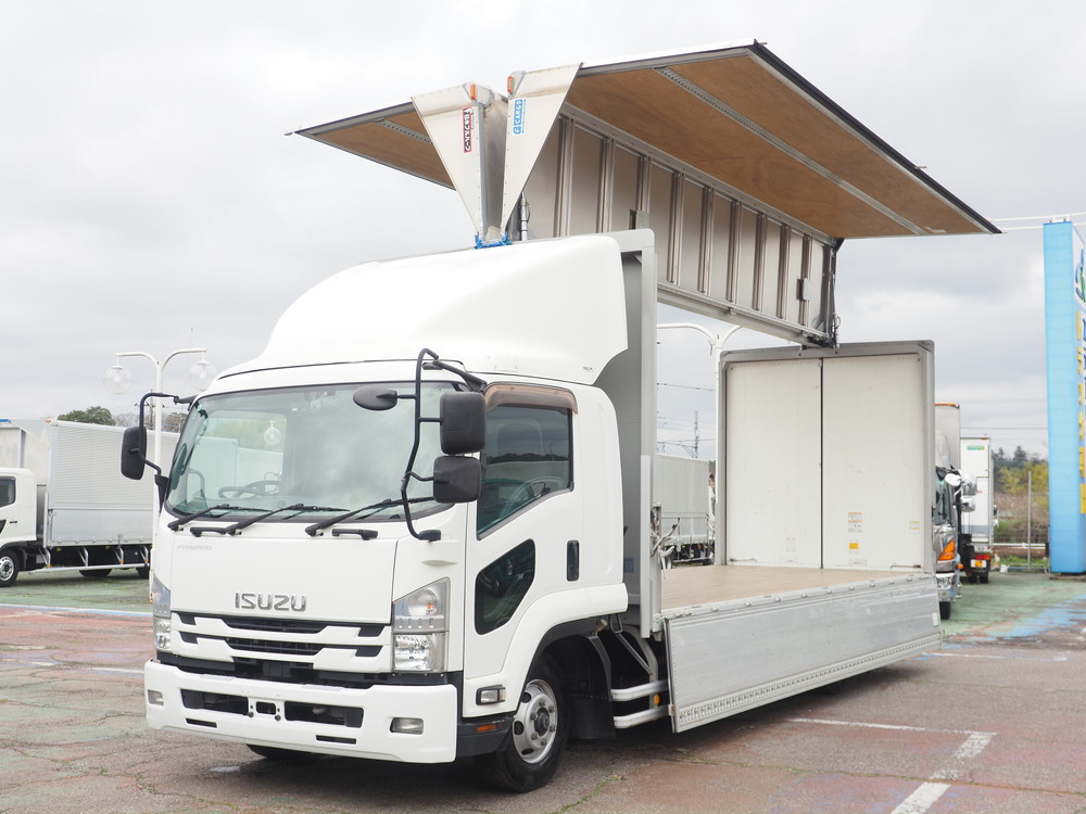 いすゞ フォワード ウイング車 中型 2RG-FRR90T2 年式 H30[写真02]