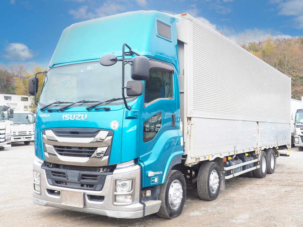 いすゞ ギガ ウイング車 大型 2PG-CYJ77C 年式 H30[写真01]