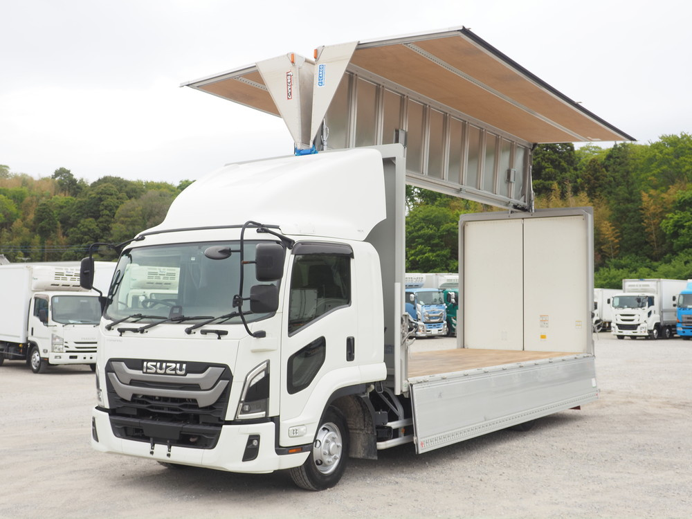 いすゞ フォワード ウイング車 中型 2RG-FRR90T4 年式 R6[写真02]