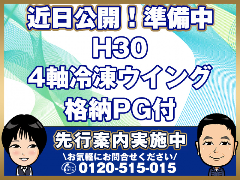 三菱ふそう スーパーグレート 冷凍ウイング 大型 2PG-FS74HZ 年式 H30[写真01]