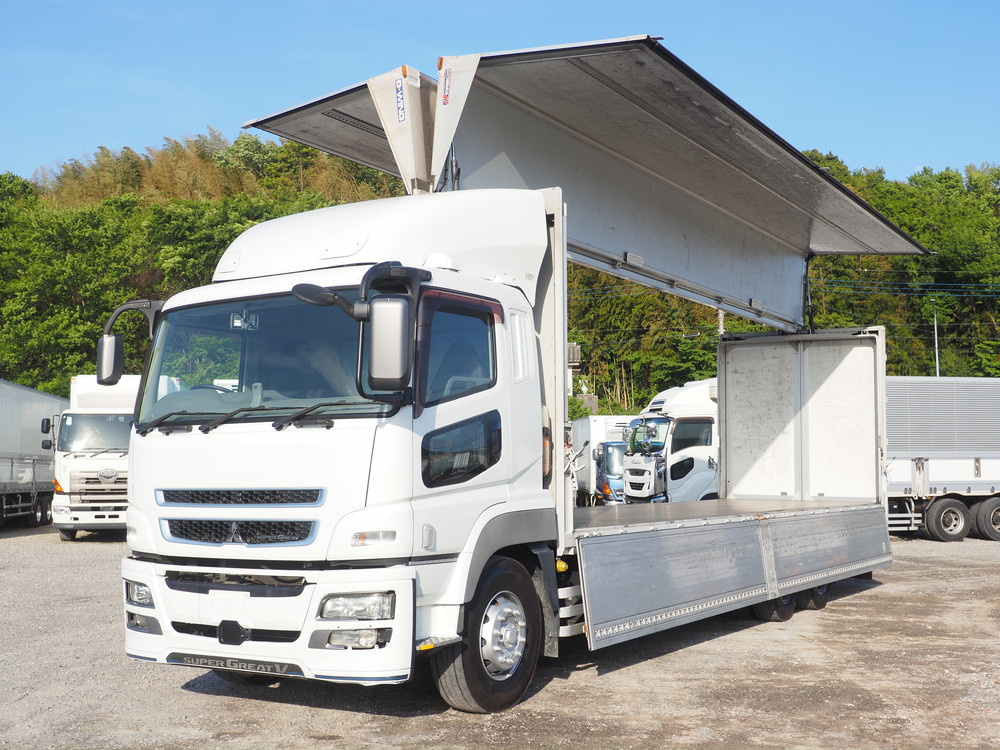 三菱ふそう スーパーグレート ウイング車 大型 QPG-FU64VZ 年式 H27[写真02]