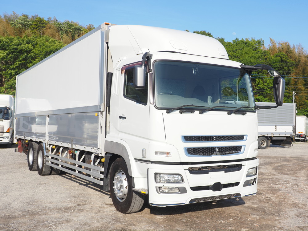 三菱ふそう スーパーグレート ウイング車 大型 QPG-FU64VZ 年式 H27[写真04]