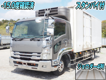 いすゞフォワード冷凍バン中型TKG-FRR90S2年式H28