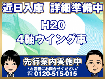 三菱スーパーグレートウイング大型BDG-FS54JZ年式H20