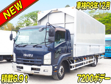 いすゞフォワードウイング中増tQKG-FTR34T2年式H26