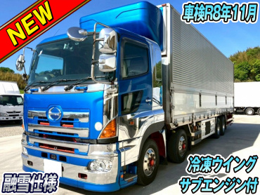 日野プロフィア冷凍ウイング大型BKG-FW1EXYG年式H18