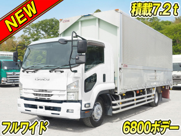 いすゞフォワードウイング中増tLPG-FTR90S2年式H27