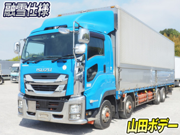 いすゞギガウイング大型QPG-CYJ77B年式H28