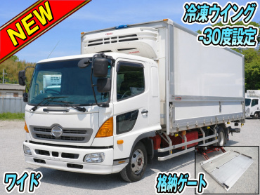 日野レンジャープロ冷凍ウイング中型TKG-FD9JLAA年式H29