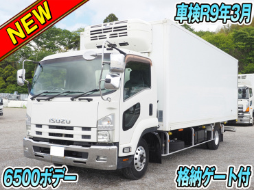 いすゞフォワード冷凍バン中型TKG-FRR90S2年式H26