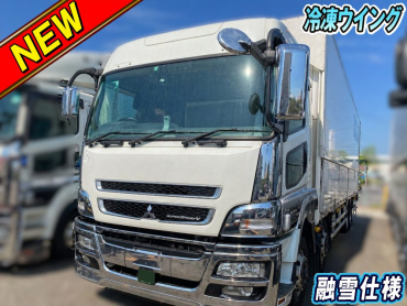 三菱スーパーグレート冷凍ウイング大型QPG-FS64VZ年式H28