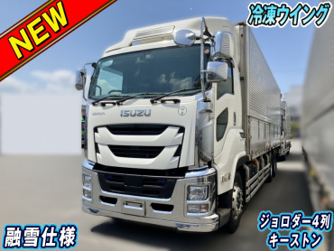 いすゞギガ冷凍ウイング大型2PG-CYL77C年式R2