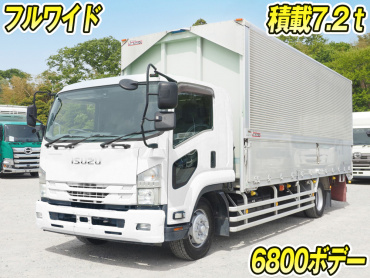 いすゞフォワードウイング中増tLPG-FTR90S2年式H27