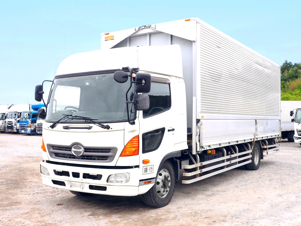 日野 レンジャープロ ウイング車 中増t QKG-FE7JPAG 年式 H26[写真01]