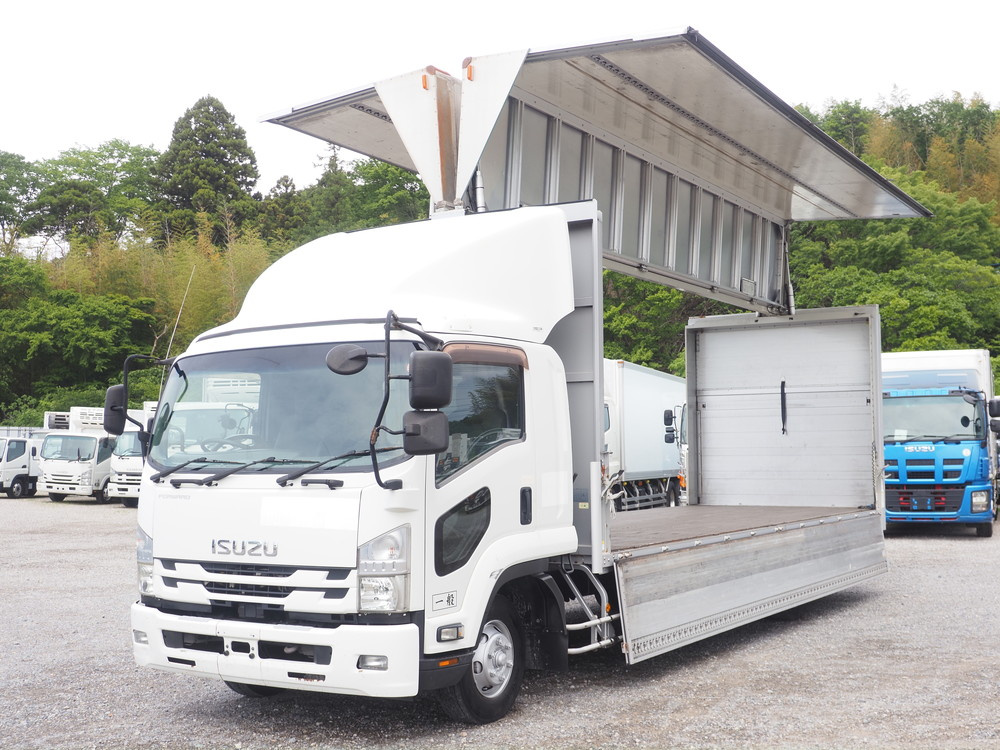 いすゞ フォワード ウイング車 中型 TKG-FRR90T2 年式 H28[写真02]