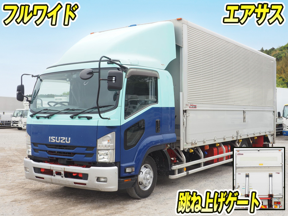 いすゞ フォワード ウイング車 中型 2RG-FRR90T2 年式 H30[写真01]