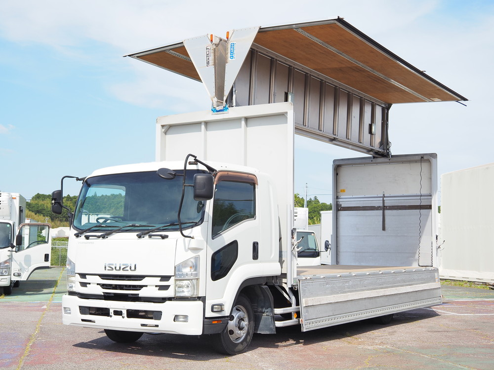 いすゞ フォワード ウイング車 中型 TKG-FRR90S2 年式 H27[写真02]