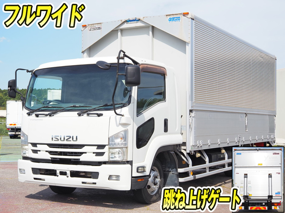 いすゞ フォワード ウイング車 中型 TKG-FRR90S2 年式 H27[写真01]