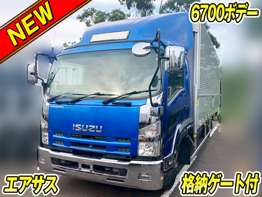 いすゞ フォワード ウイング車 中型 TKG-FRR90T2 年式 H26[写真01]