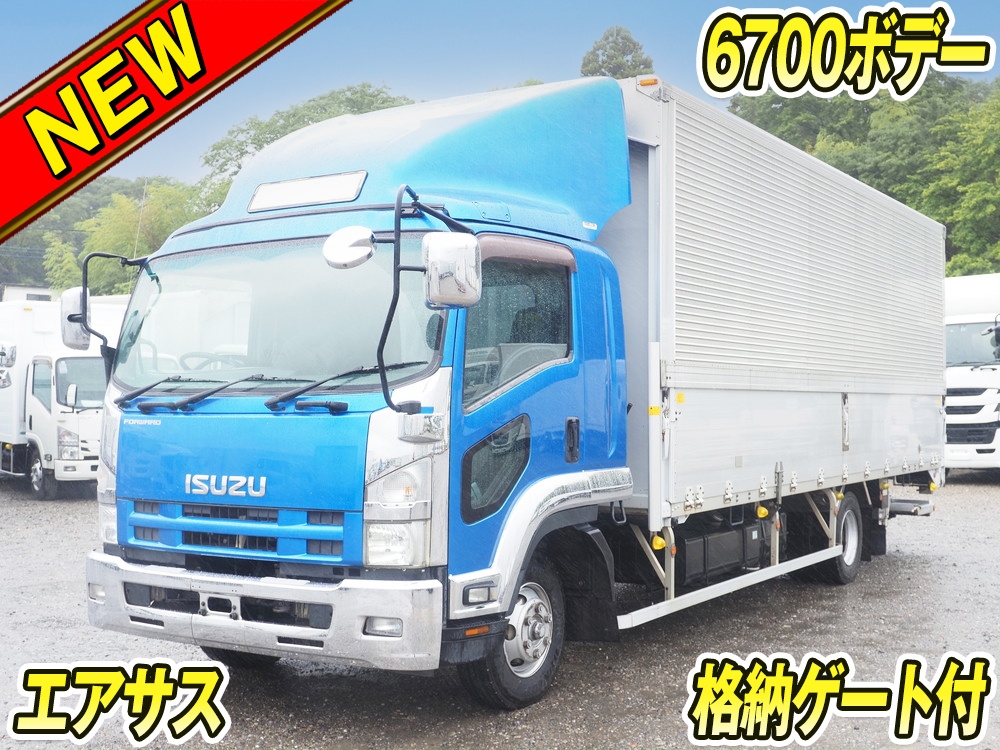 いすゞ フォワード ウイング車 中型 TKG-FRR90T2 年式 H26[写真01]