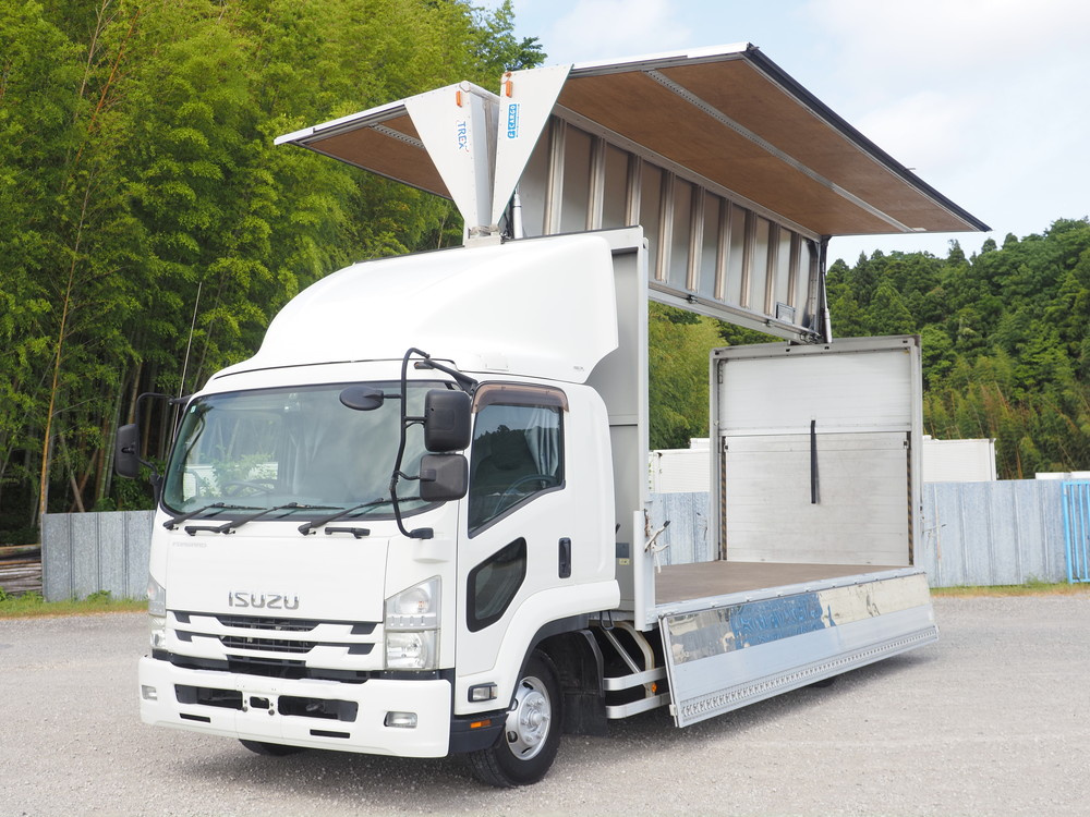 いすゞ フォワード ウイング車 中型 TKG-FRR90T2 年式 H29[写真02]