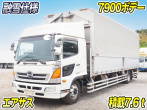 日野 レンジャープロ ウイング車 中増t QKG-FE7JUAG 年式 H25