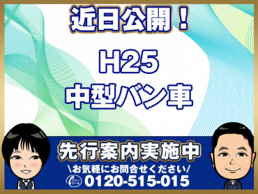 日野レンジャープロバン中型TKG-FD7JPAG年式H25