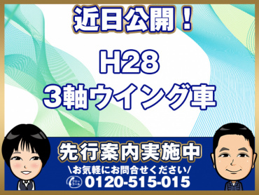 日野プロフィアウイング大型QPG-FR1EXEG年式H28