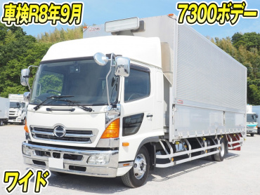 日野レンジャープロウイング中型TKG-FD7JPAA年式H27