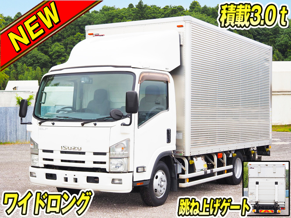 いすゞ エルフ バン車 小型 TKG-NPR85AN 年式 H25[写真01]