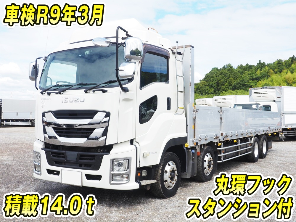 いすゞ ギガ 平ボディ 大型 2PG-CYJ77C 年式 R1[写真01]