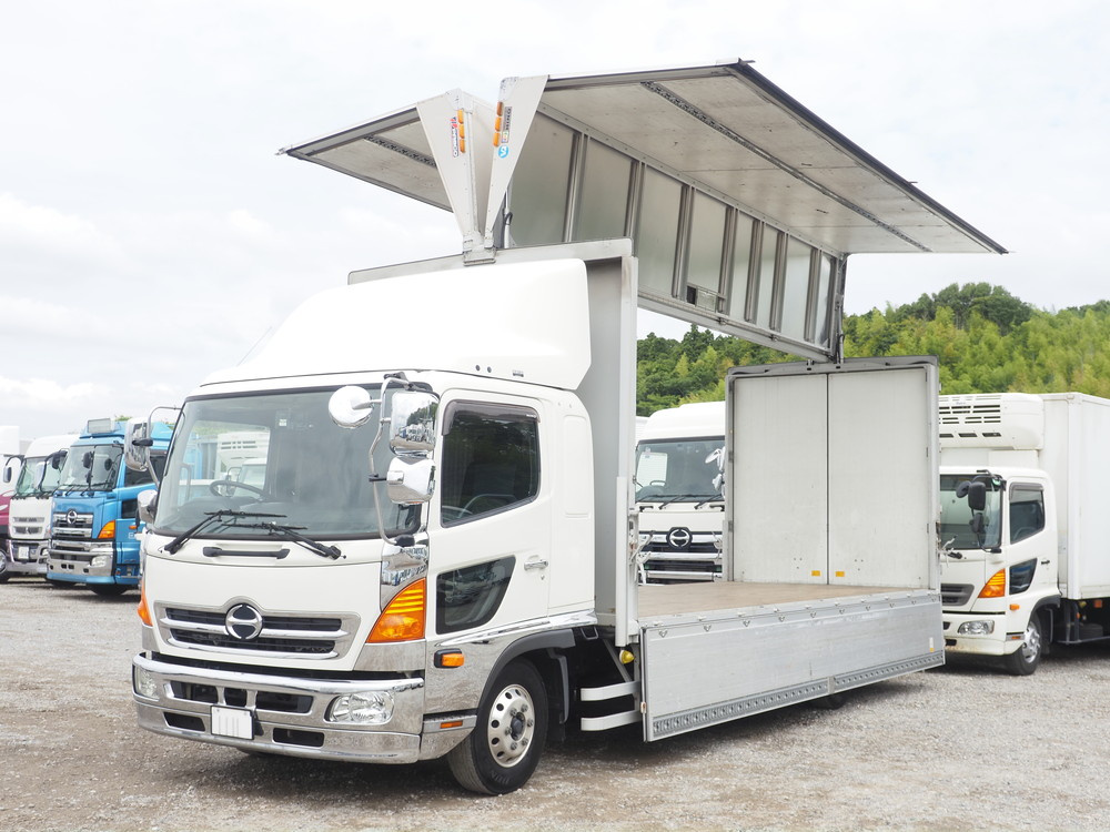 日野 レンジャープロ ウイング車 中型 TKG-FD7JLAG 年式 H27[写真02]