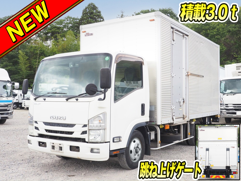 いすゞ エルフ バン車 小型 TRG-NPR85AN 年式 H27[写真01]