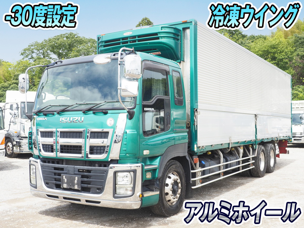 いすゞ ギガ 冷凍ウイング 大型 QKG-CYL77A 年式 H27[写真01]