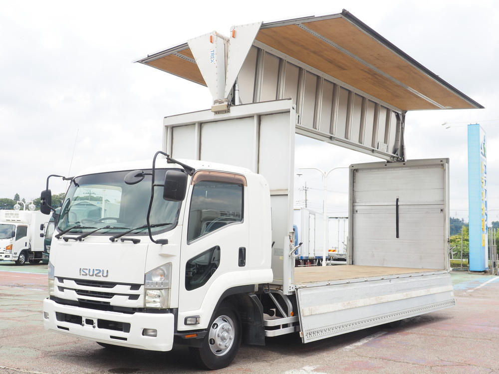 いすゞ フォワード ウイング車 中型 TKG-FRR90S2 年式 H27[写真02]