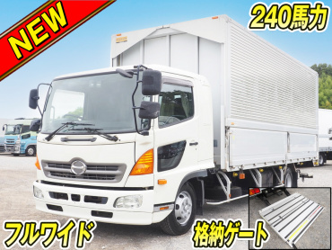 日野レンジャープロウイング中型TKG-FD7JLAA年式H29