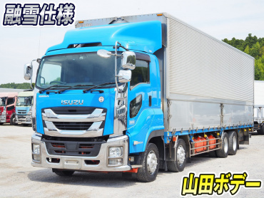 いすゞギガウイング大型QPG-CYJ77B年式H28